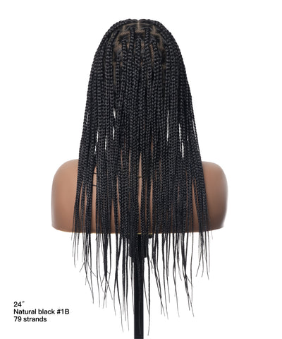 Swiss HD Full Lace Knotless Box Braided Wig