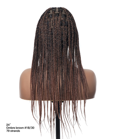 Swiss HD Full Lace Knotless Box Braided Wig