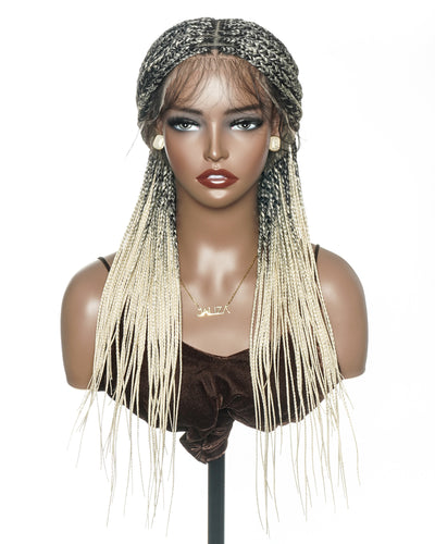 Swiss HD Full Lace Knotless Box Braided Wig