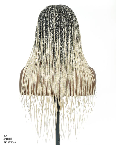 Swiss HD Full Lace Knotless Box Braided Wig