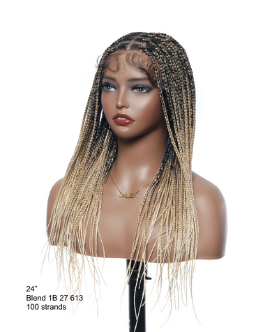 Swiss HD Full Lace Knotless Box Braided Wig