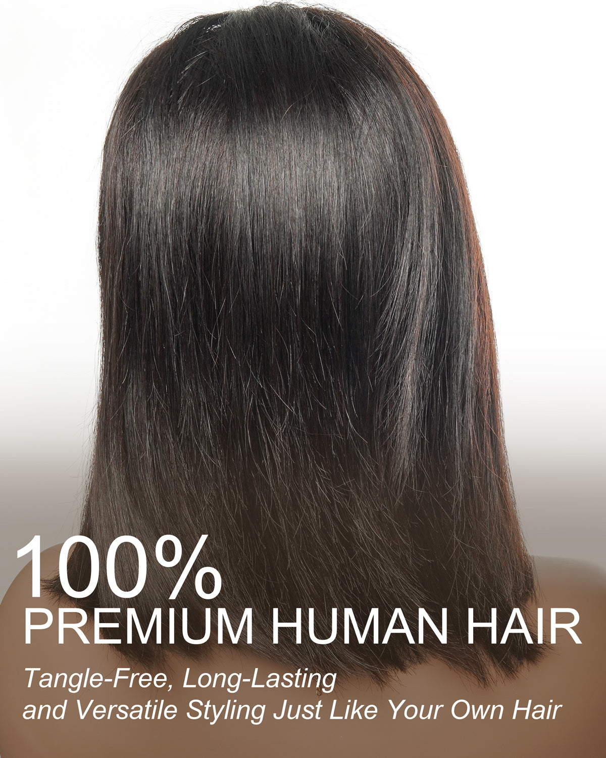 100% Virgin Human Hair Glueless HD lace Deep Wave Wig - Pre Cut Pre Bleached Pre Plucked Wear to Go