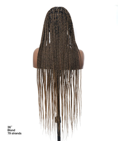 Swiss HD Full Lace Knotless Box Braided Wig