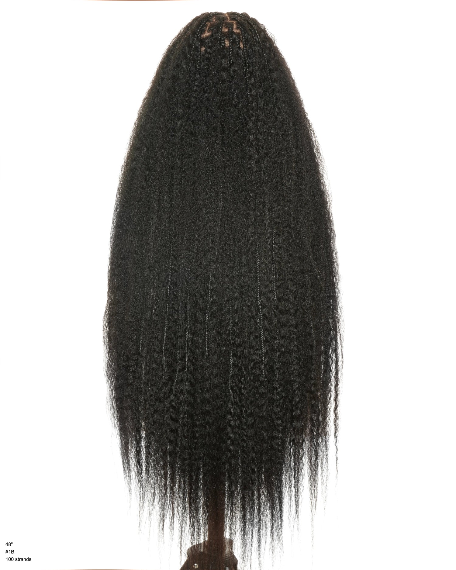 Makeda 48" Kinky Straight Bora Bora Braided Wig