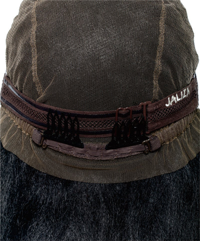 100% Hand-Tied Pre Parted HD Full Lace Cap for Hair Braiding - Suitable for Alopecia Men & Women