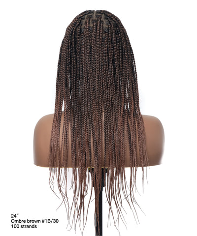 Swiss HD Full Lace Knotless Box Braided Wig