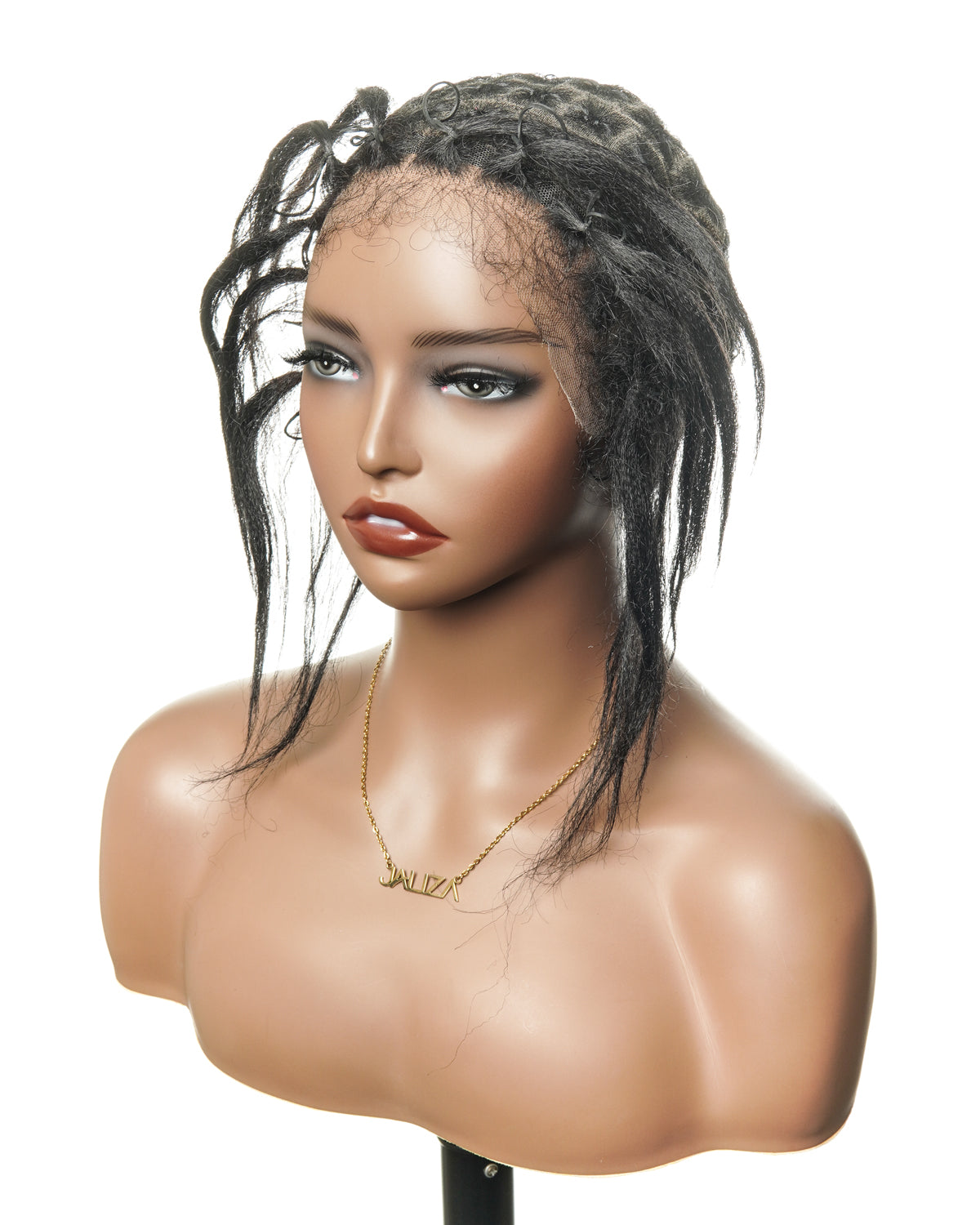 HD Full Lace Cap With Human Hair Baby Hair - Stress Free Solution For Thinning Hair