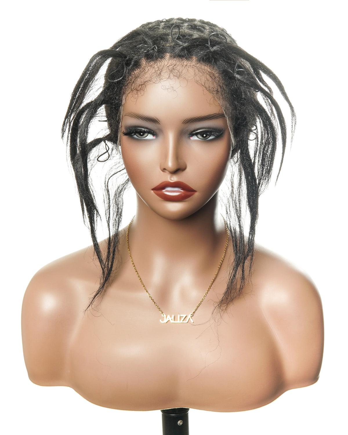 HD Full Lace Cap With Human Hair Baby Hair - Stress Free Solution For Thinning Hair
