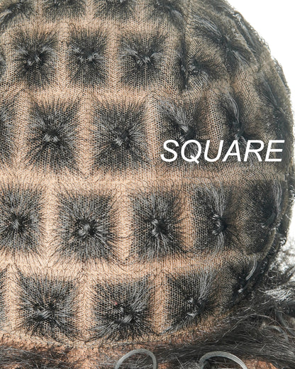 HD Full Lace Cap With Human Hair Baby Hair - Stress Free Solution For Thinning Hair