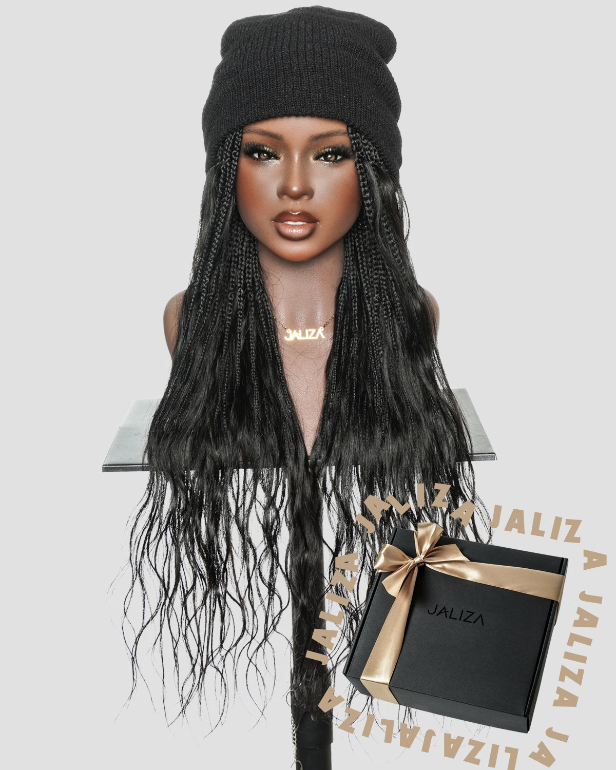 Thanksgiving Gift Box: 26" Boho Braids Band Black