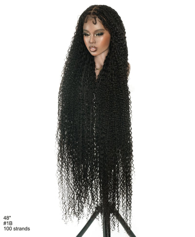 Celia Water Wave Full Lace 48" Bora Bora Braided Wig
