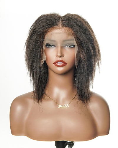 100% Hand-Tied Pre Parted HD Full Lace Cap for Hair Braiding - Suitable for Alopecia Men & Women