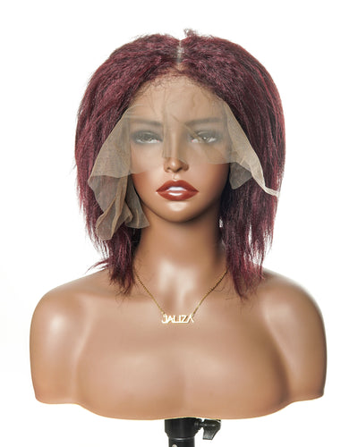 100% Hand-Tied Pre Parted HD Full Lace Cap for Hair Braiding - Suitable for Alopecia Men & Women