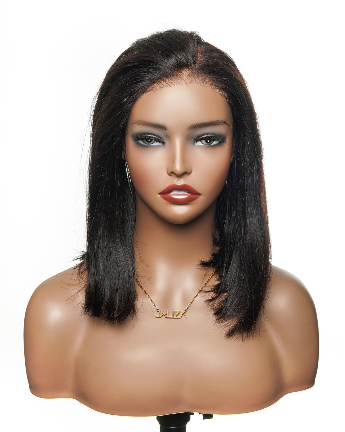100% Virgin Human Hair Glueless HD lace Deep Wave Wig - Pre Cut Pre Bleached Pre Plucked Wear to Go