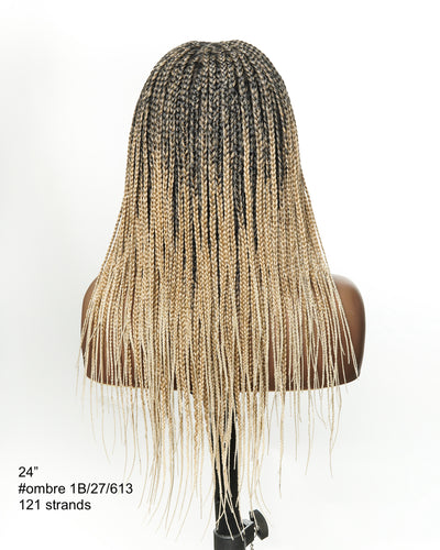 Swiss HD Full Lace Knotless Box Braided Wig