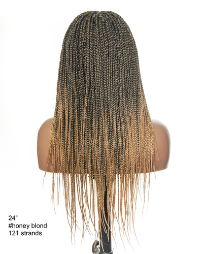 Swiss HD Full Lace Knotless Box Braided Wig