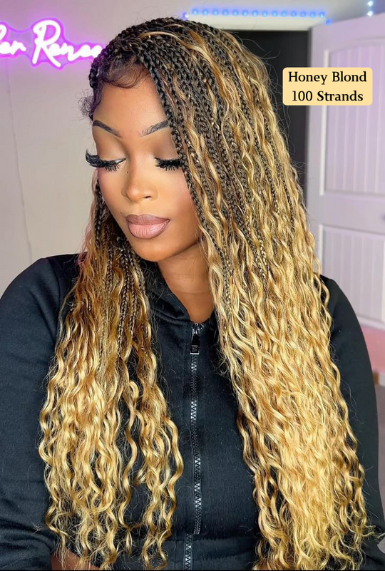 Boho Box Braids : Transform Basic Braids into Bohemian Style – JALIZA
