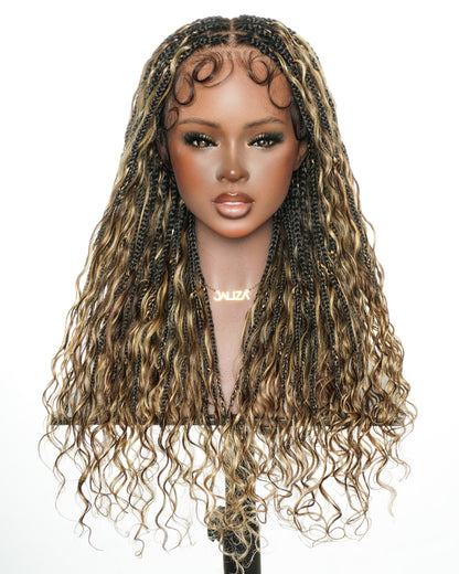 Kiki 24" Piano 4/27 Boho Box Braided Wig