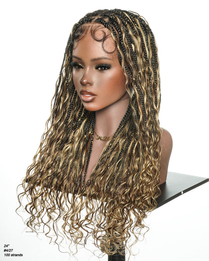 Kiki 24" Piano 4/27 Boho Box Braided Wig