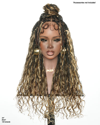 Kiki 24" Piano 4/27 Boho Box Braided Wig