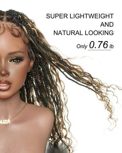 Kiki 24" Piano 4/27 Boho Box Braided Wig