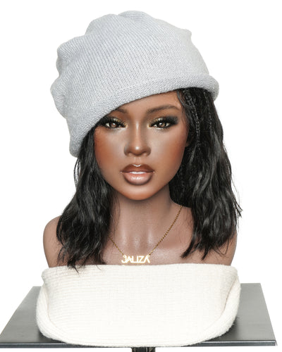 Michelle Bob 12"Human Hair Body Wave Pre Bleached Swiss HD Full Lace Boho Box Braids