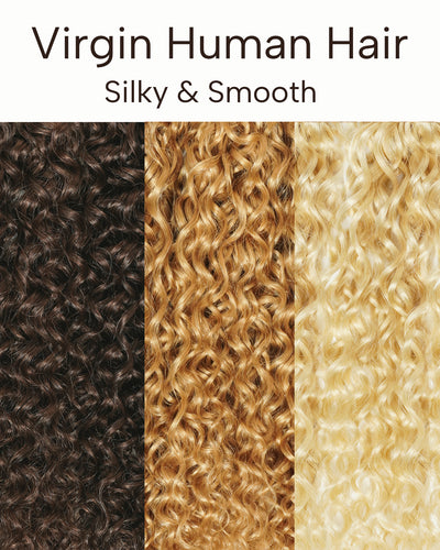 Solana Braiding Hair Kit - Pre-Separated Human Hair Bulk Hair & Synthetic Fiber Kit