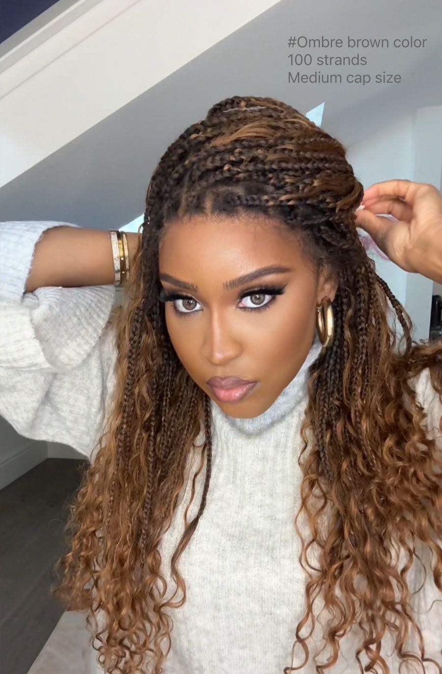 45 Fabulous Small Knotless Braids Hairstyles – JALIZA
