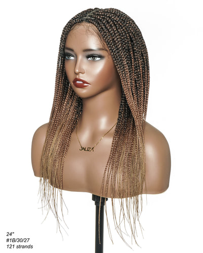 Swiss HD Full Lace Knotless Box Braided Wig