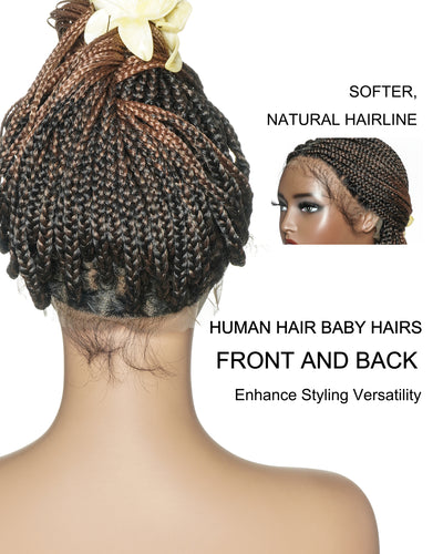 Swiss HD Full Lace Knotless Box Braided Wig