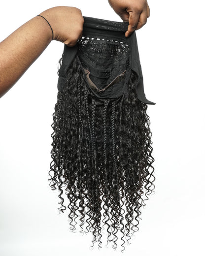 Headband Boho Braided Wig