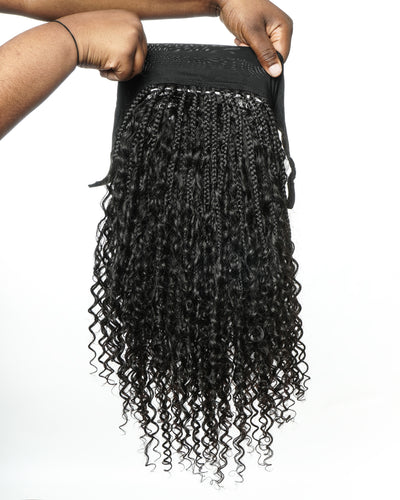 Headband Boho Braided Wig