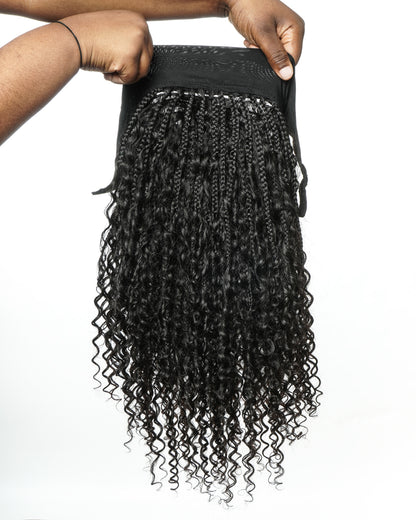 Headband Boho Braided Wig