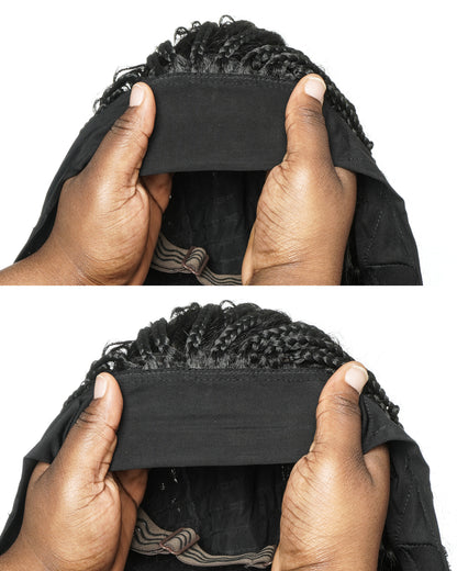 Headband Boho Braided Wig