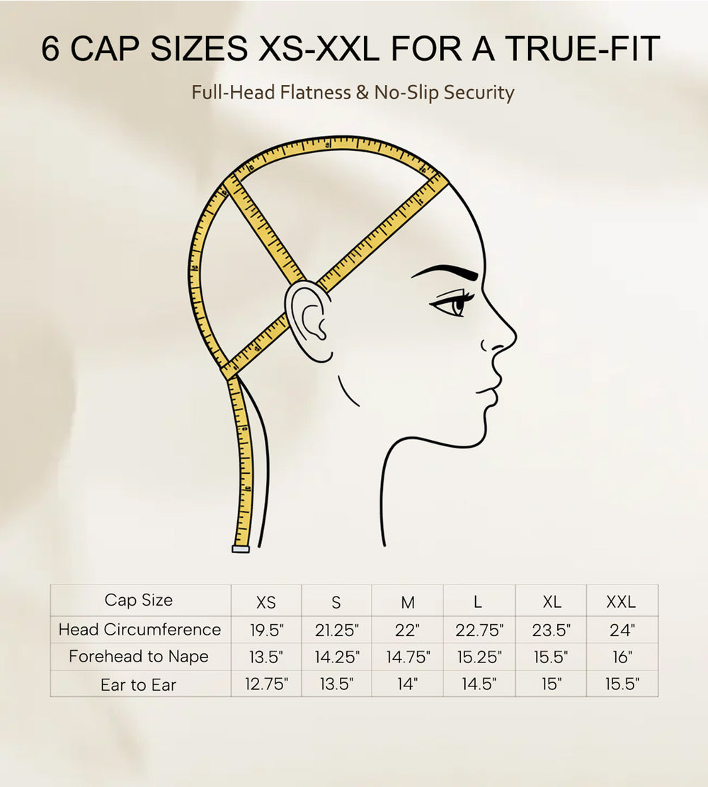 JALIZA Cap Size Guide