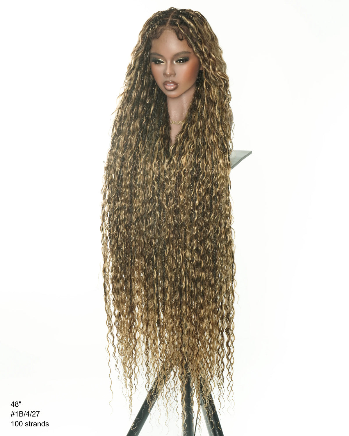 Celia Deep Wave 48" Full Lace Bora Bora Boho Box Braided Wig