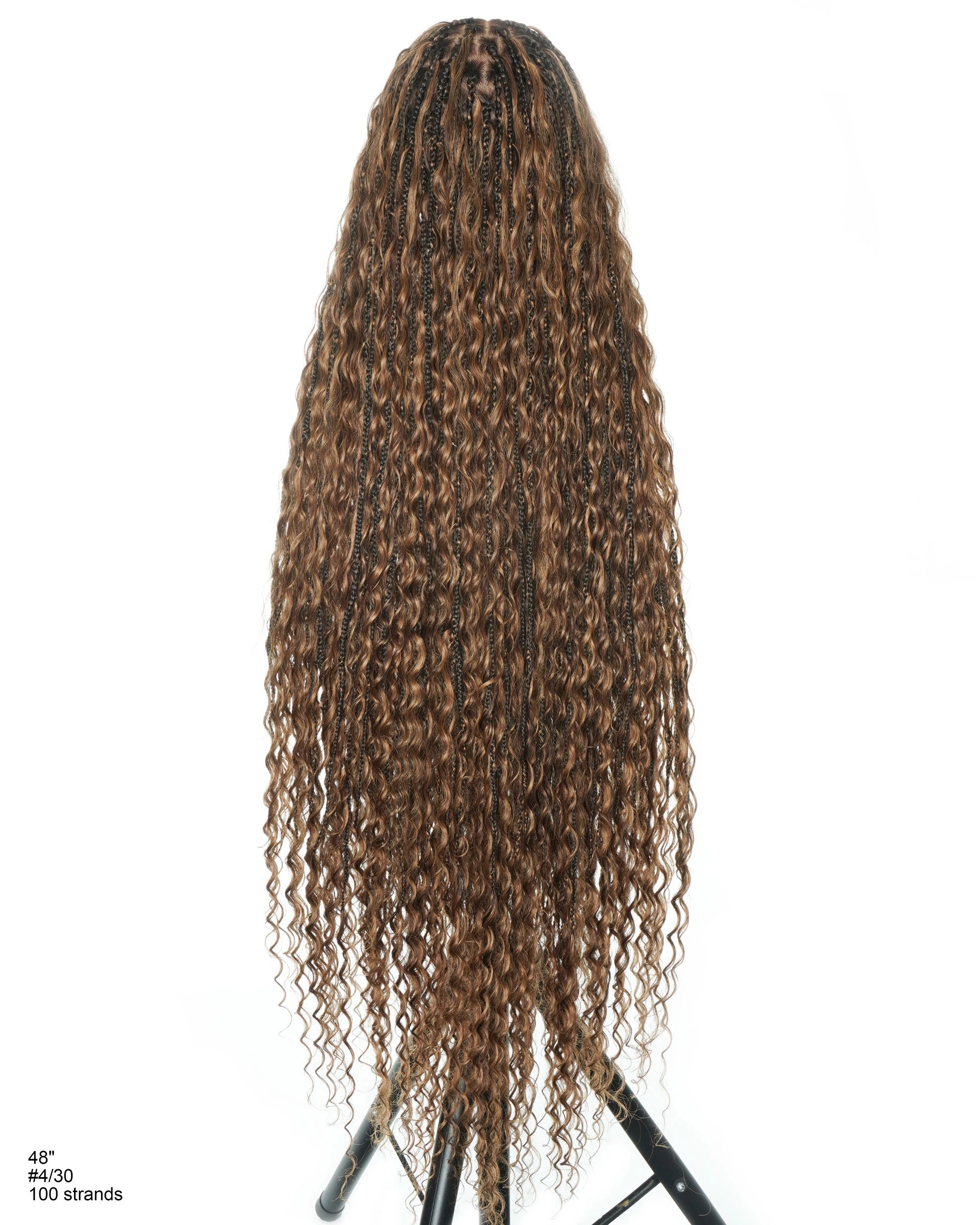 Celia Deep Wave 48" Full Lace Bora Bora Boho Box Braided Wig