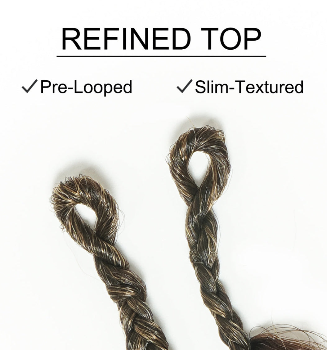 30" Mix Color #4/27 613 Crochet Boho Box Braids - Solana Style  (110 Strands/pack)