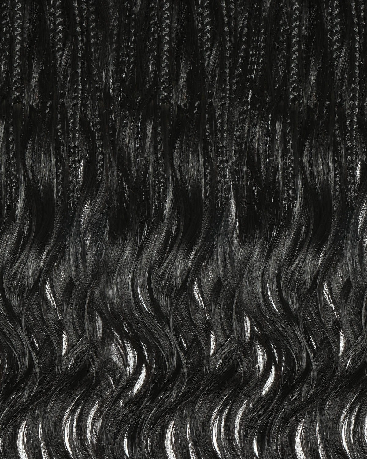 Small Pack 20 Strands Crochet Boho Braids - 12"-24" Loose Body Wave Human Hair Boho Curls