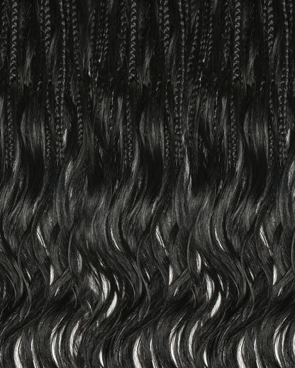 Small Pack 20 Strands Crochet Boho Braids - 12"-24" Loose Body Wave Human Hair Boho Curls