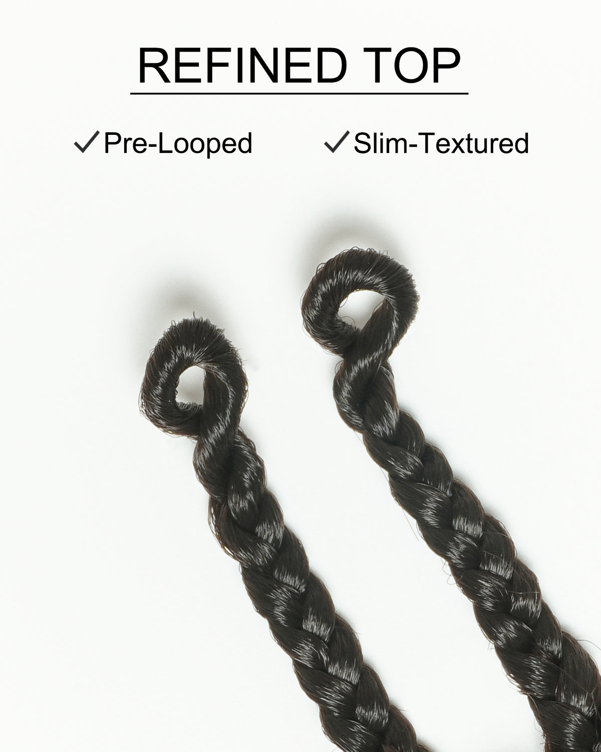 18" Crochet Braids With Human Hair Deep Wave Boho Curls 100 Strands/Pack