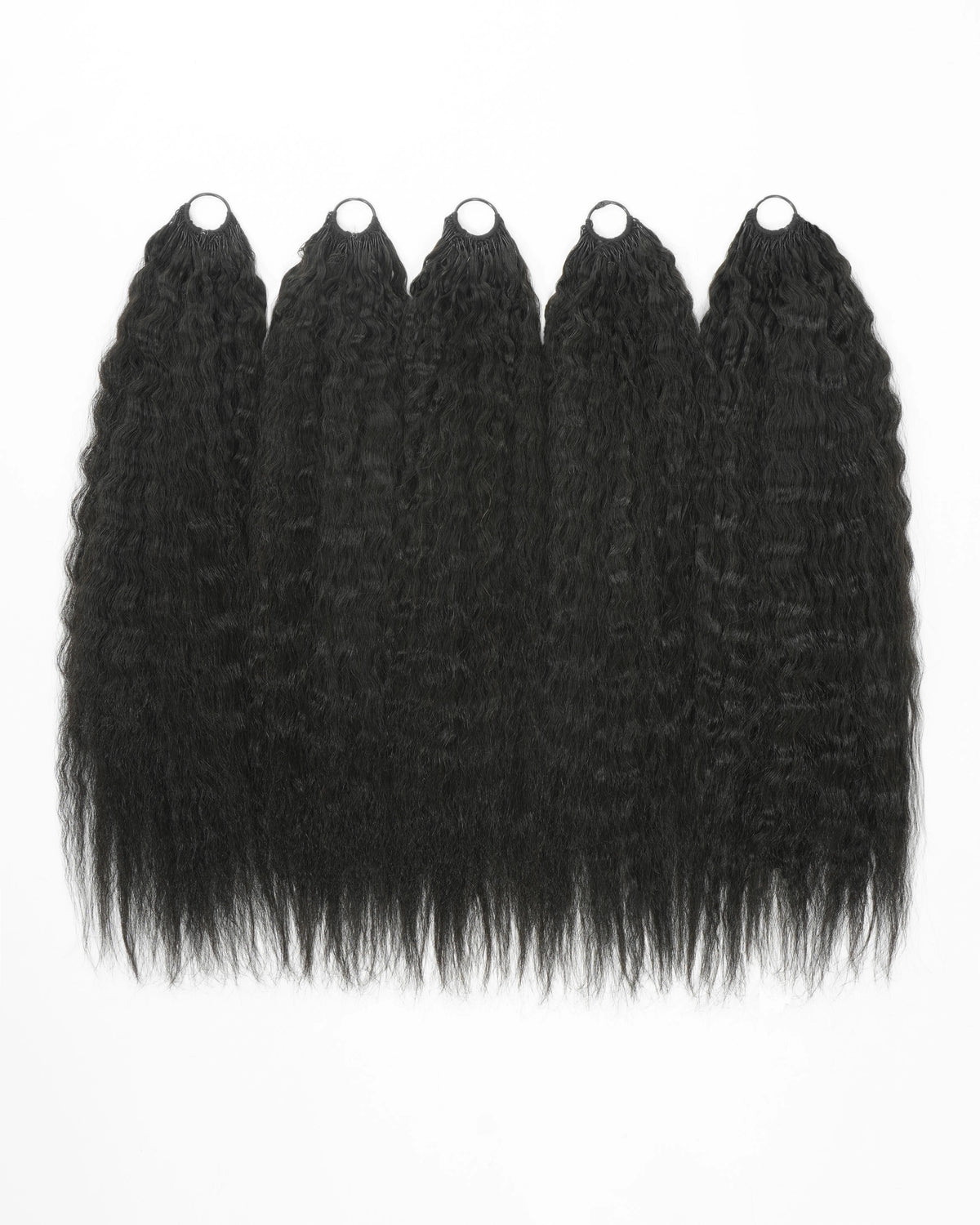 PrimeFlow™ Human Hair Pixie Curly Crochet Hair For Miracle Knots Boho Braids