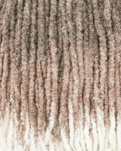 18" Crochet Faux Locs with Micro Human Hair Top (80 Strands)