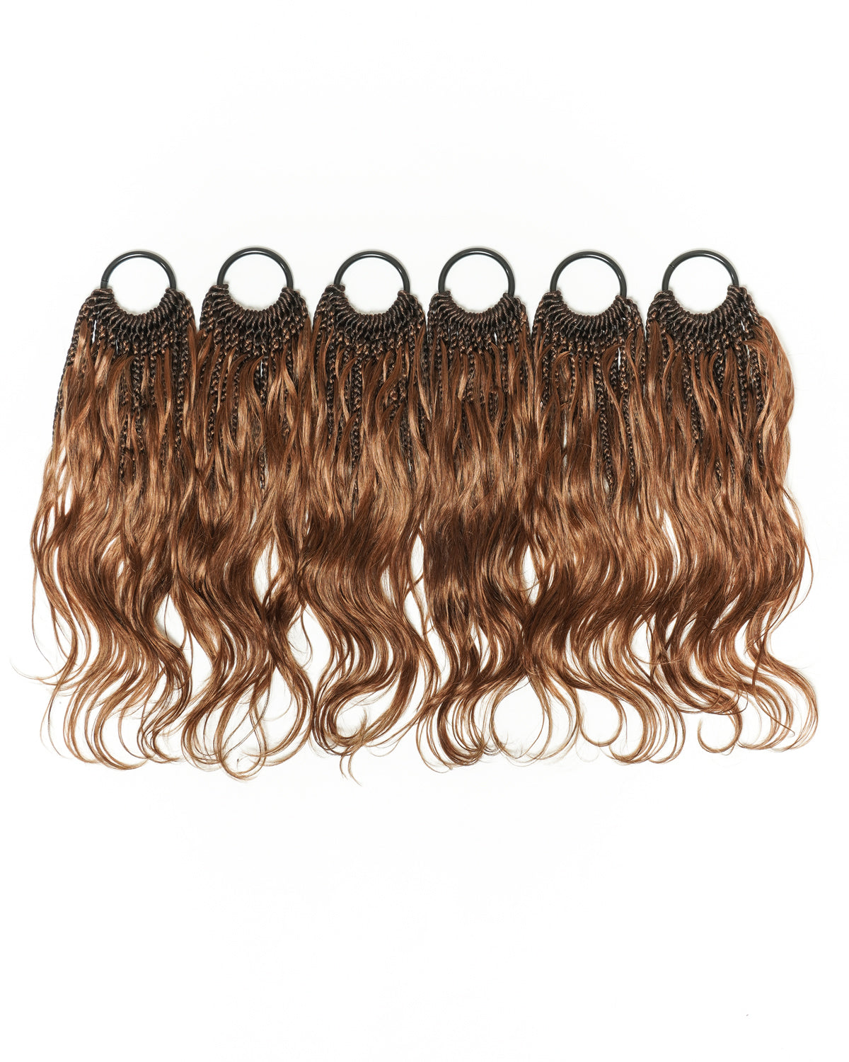 12" Human Hair Loose Body Crochet Boho Braids 120 Strands