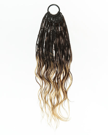 Michelle Crochet Braids - Pre Loop With Body Wave Human Hair Boho Curls (120 Strands)