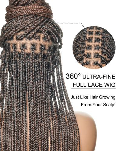 JALIZA Kora full lace knotless braided wig