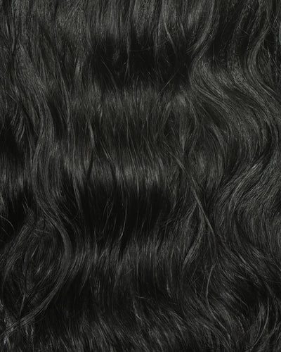 18" Ghost Loop™ Crochet Boho Braids With Human Hair Curls