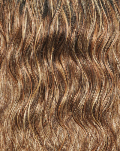 18" Ghost Loop™ Crochet Boho Braids With Human Hair Curls