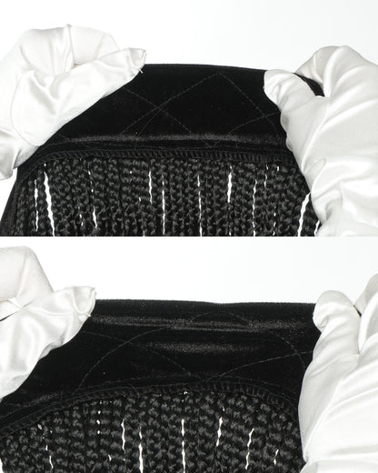 26" Boho Braids Band with Human Hair Body Wave Curls (Single Braid 22")