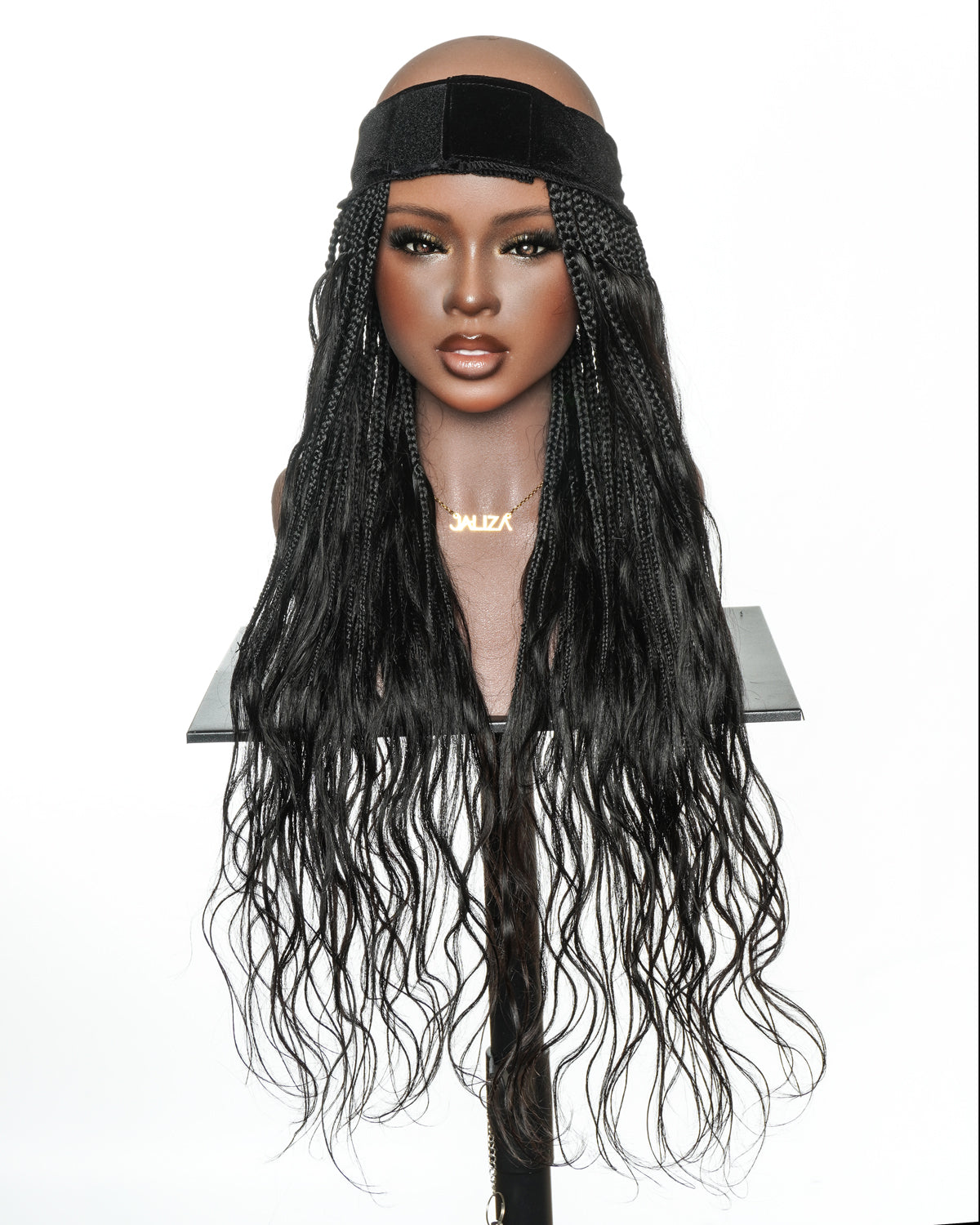 帽子 Maison Kinema Long hair band / black 22